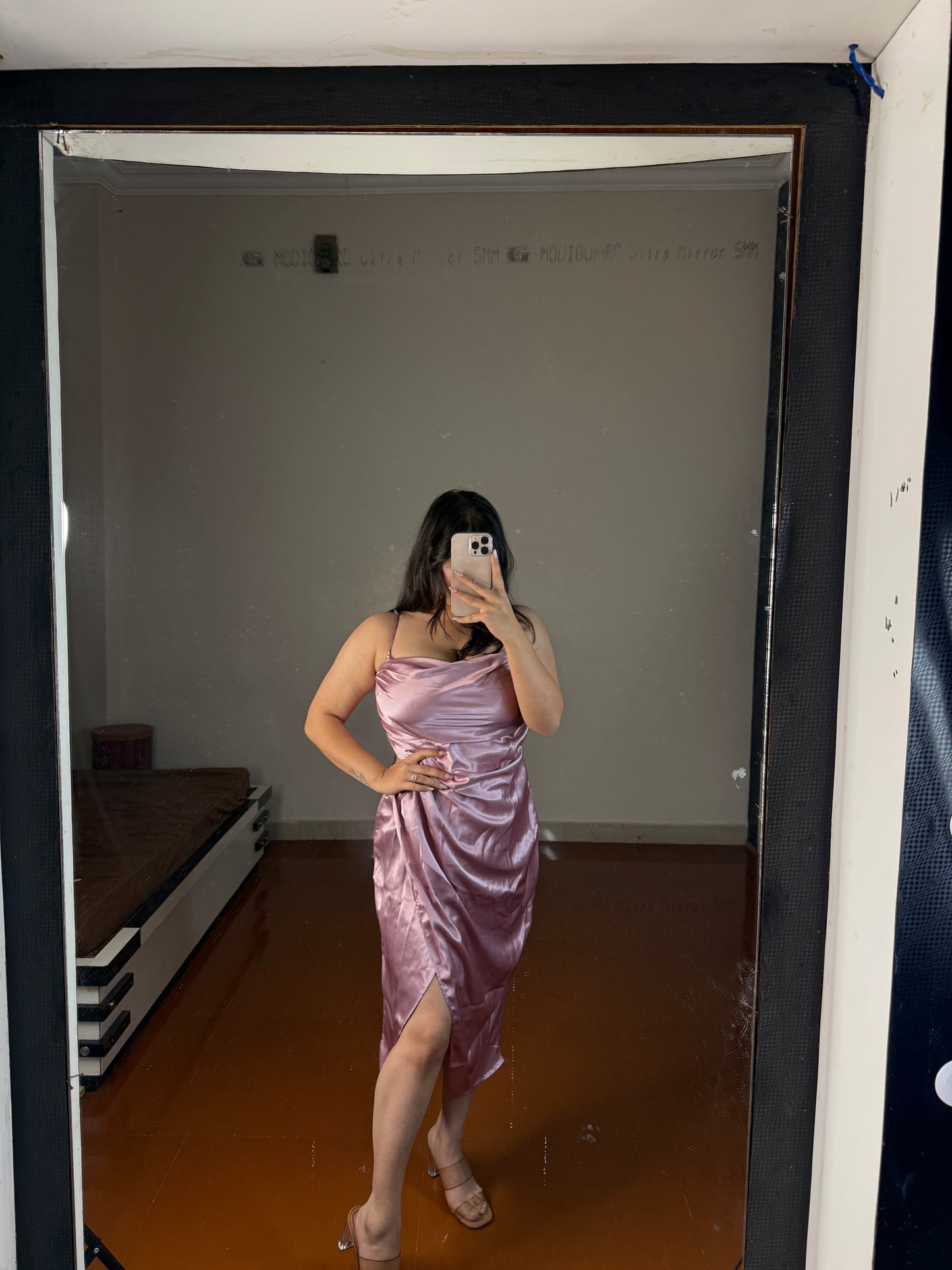 Satin dress
