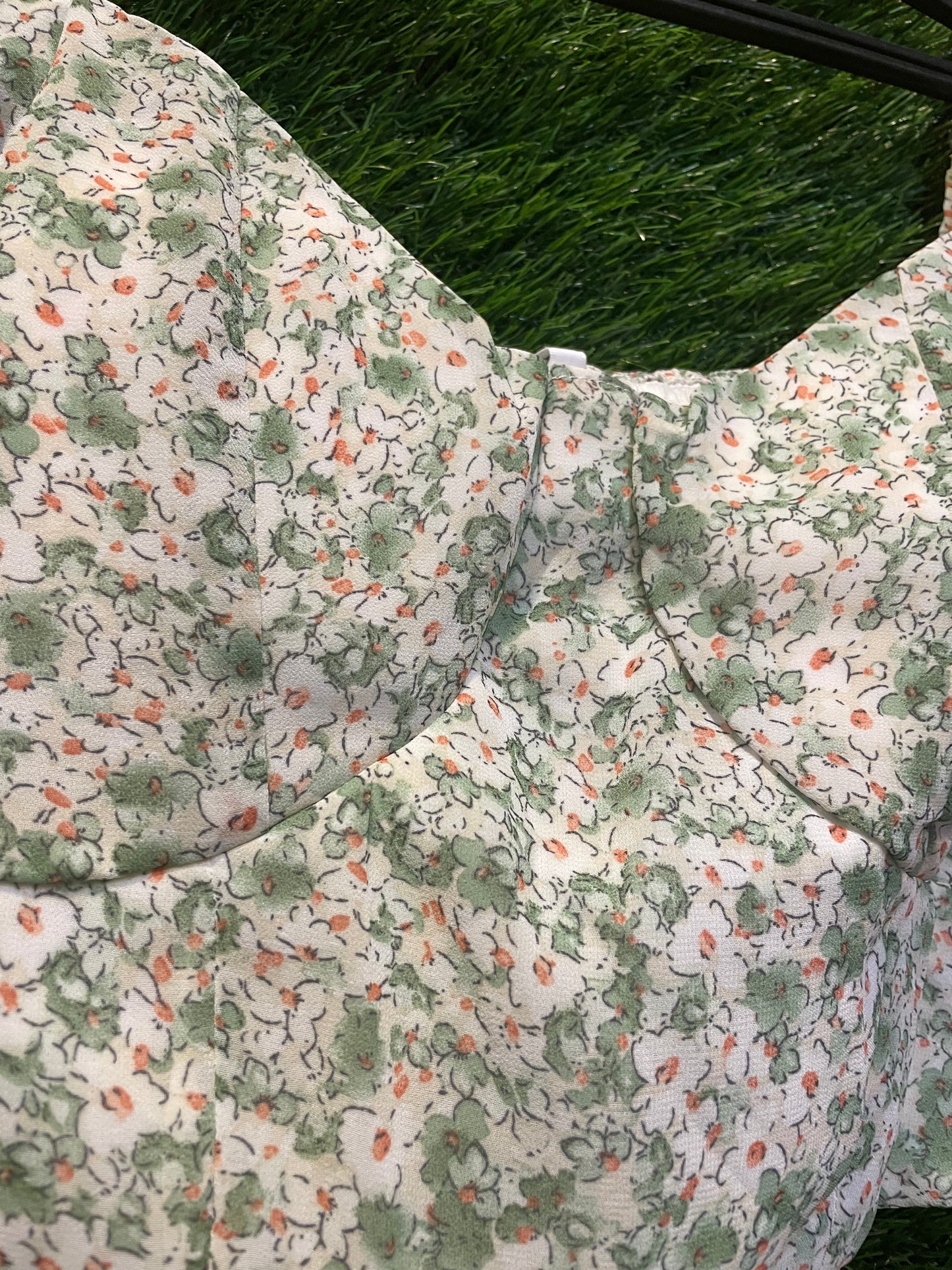 floral crop top