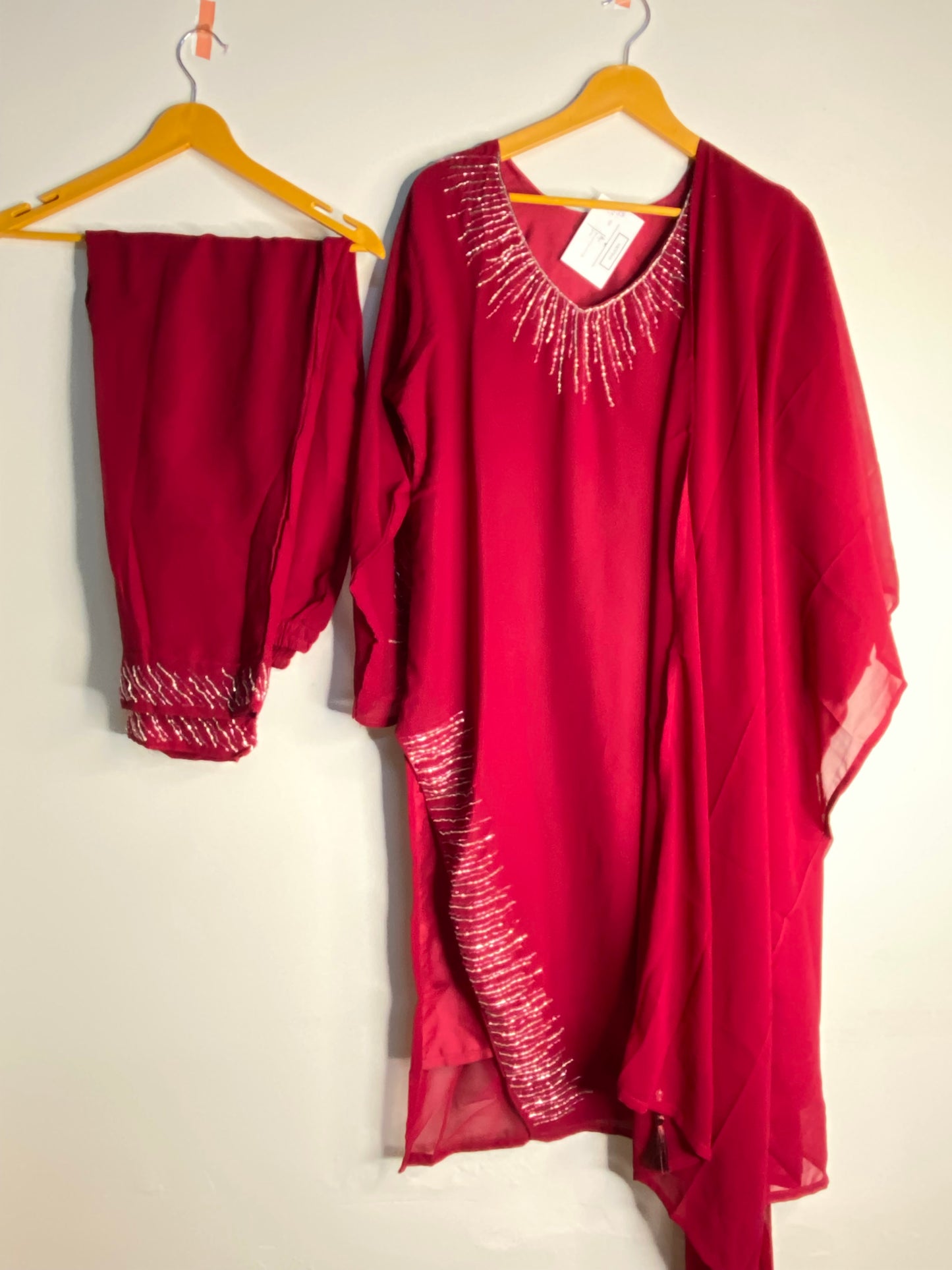 Red co-ord set