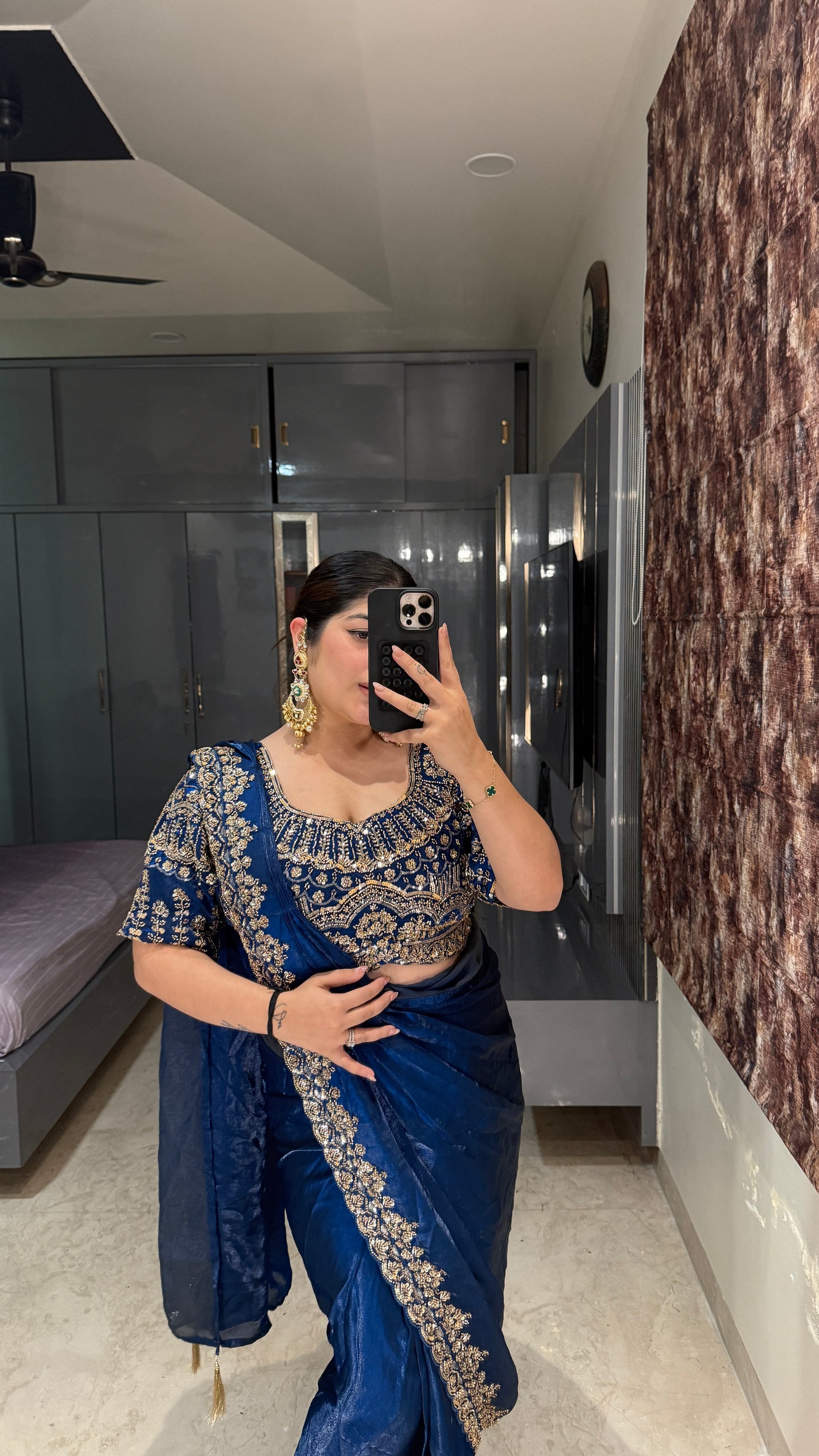 Dil aagya saree