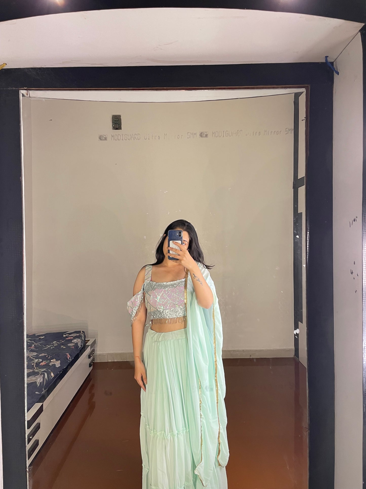 Pastel lehenga