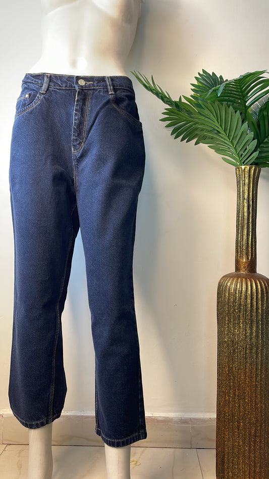 Mom fit dark blue (ankle length)R1617