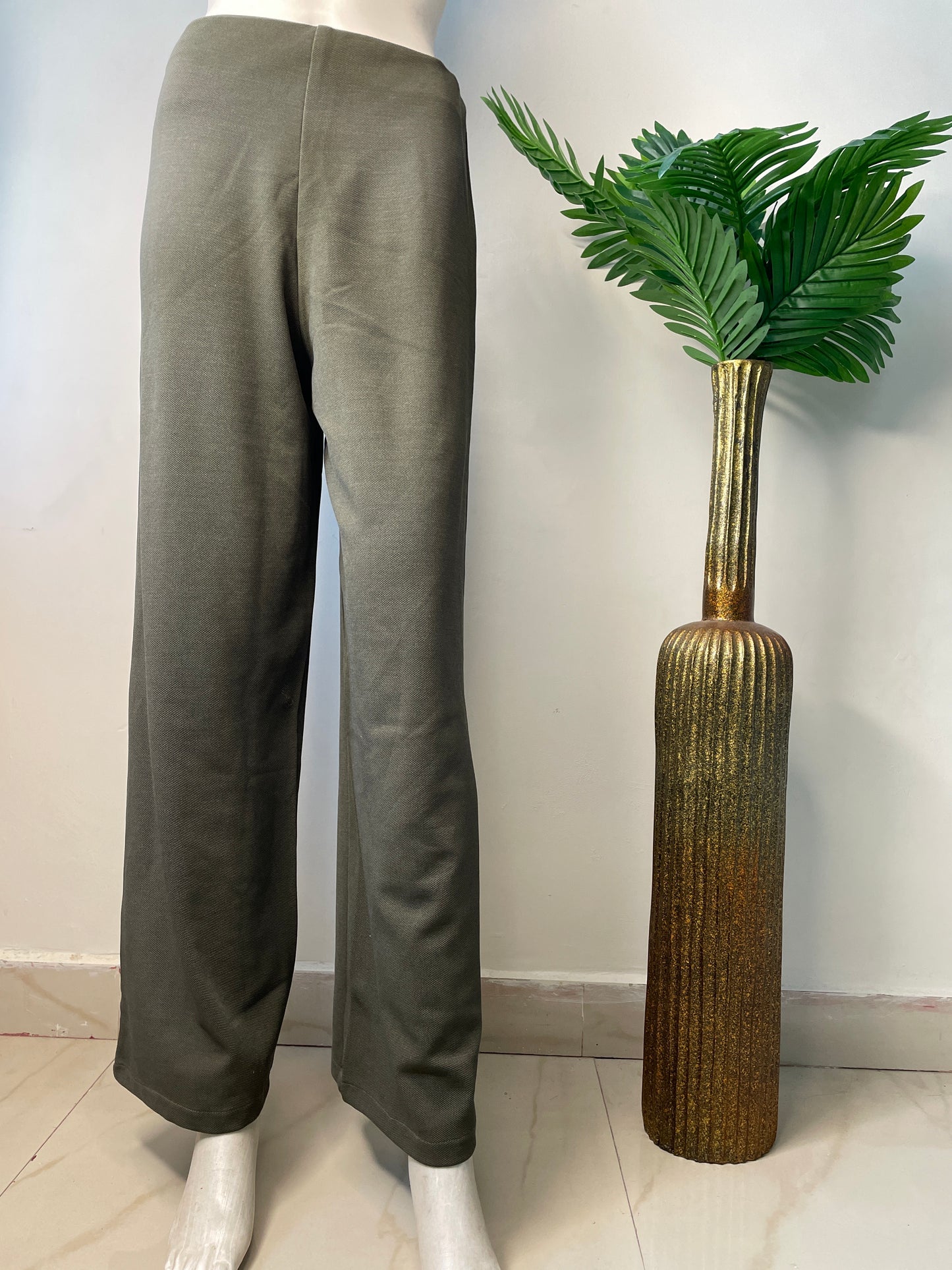 Dark green formal pants