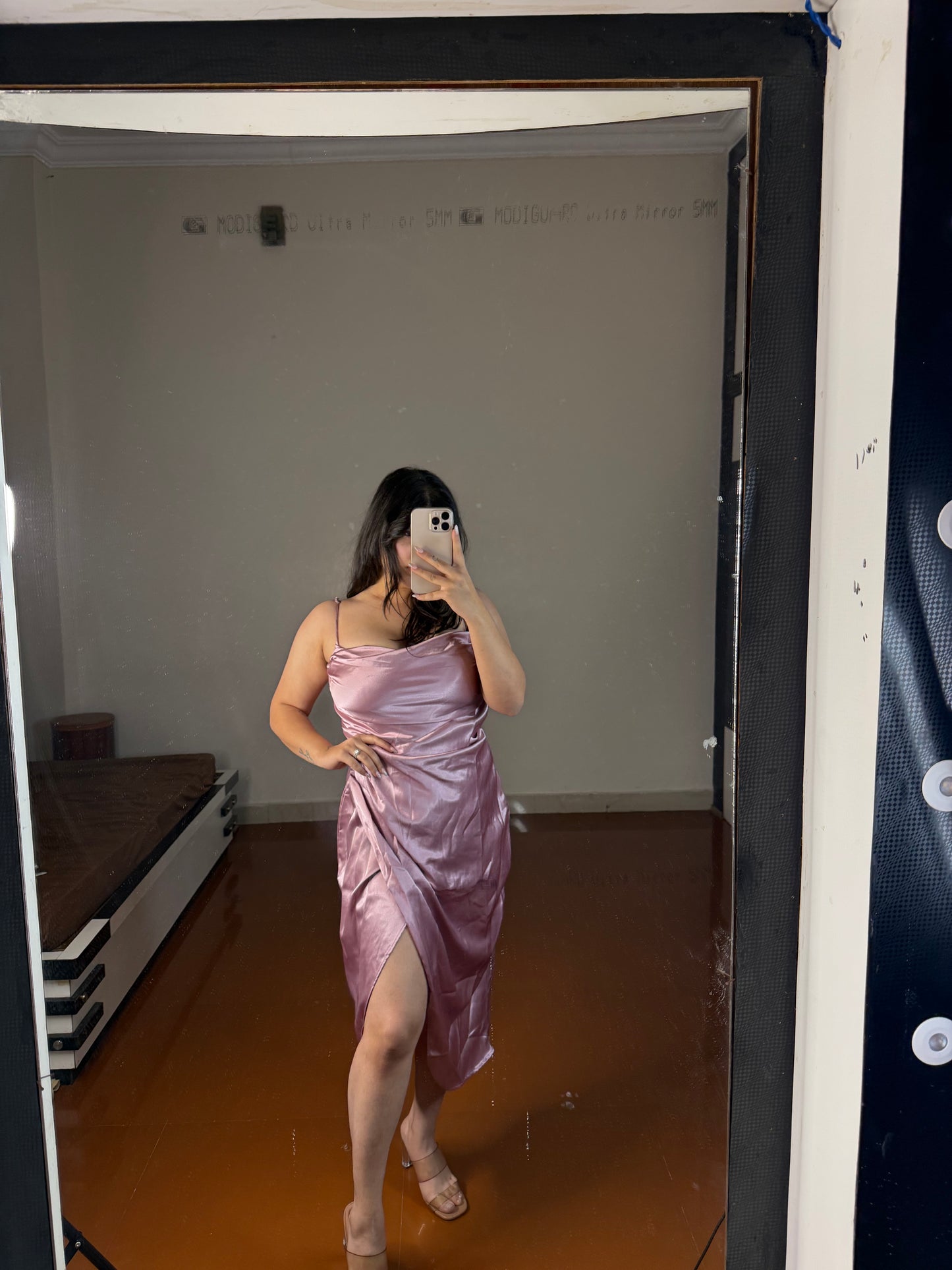 Satin dress