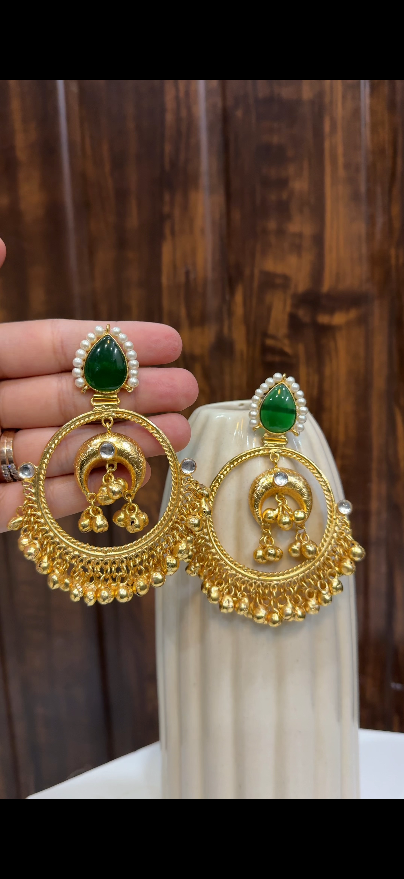 Chand fida earrings