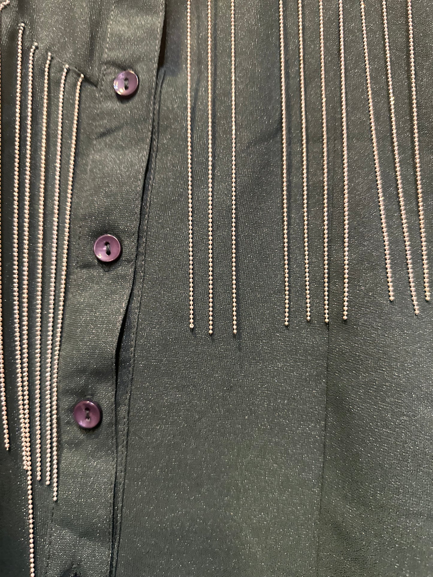 Shimmer party wear top