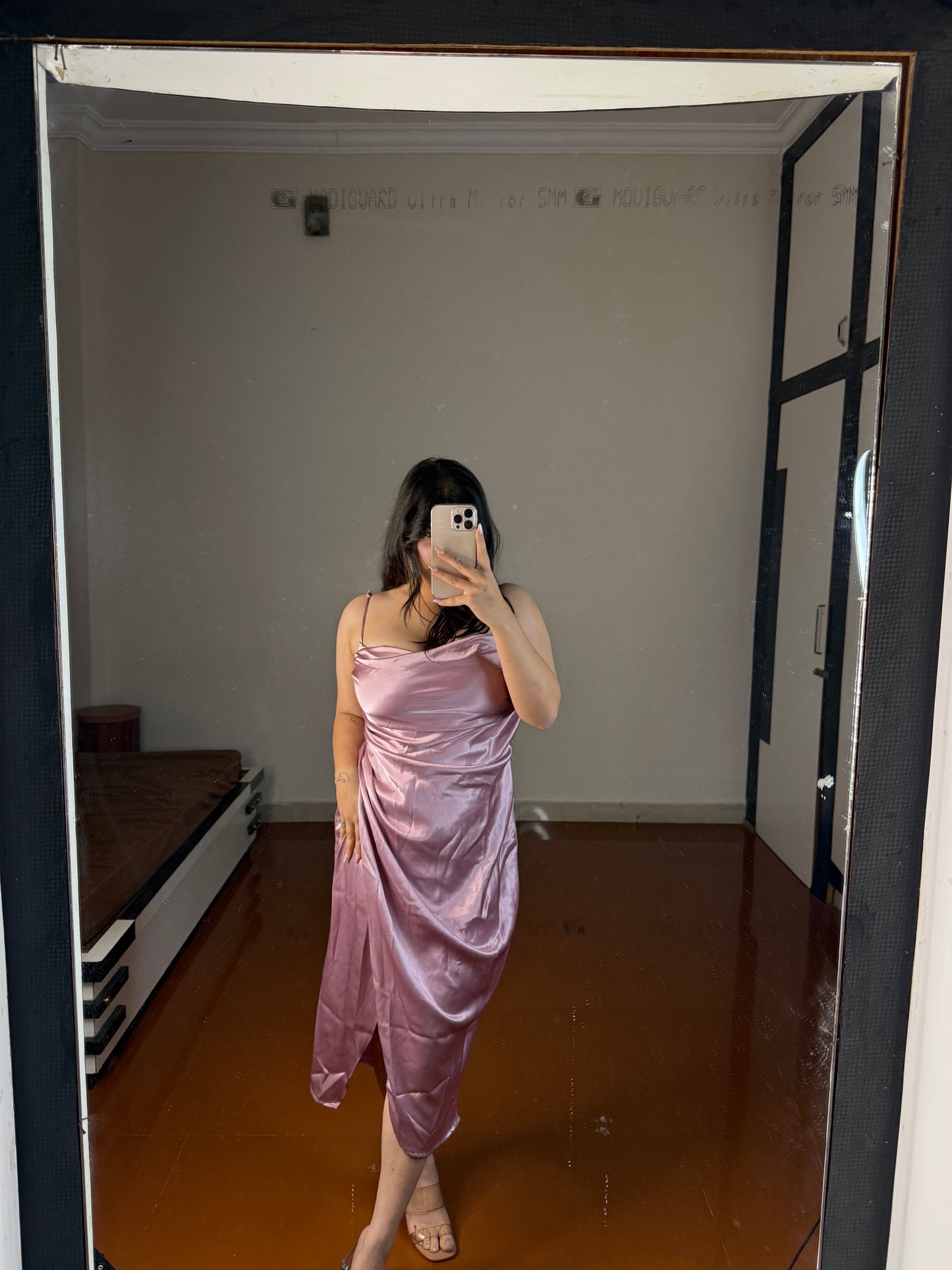 Satin dress