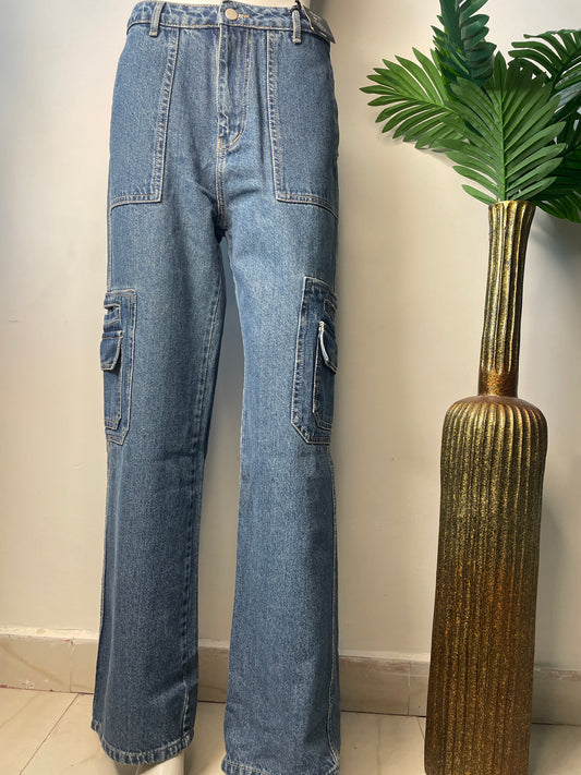 Dark blue cargo(1027)