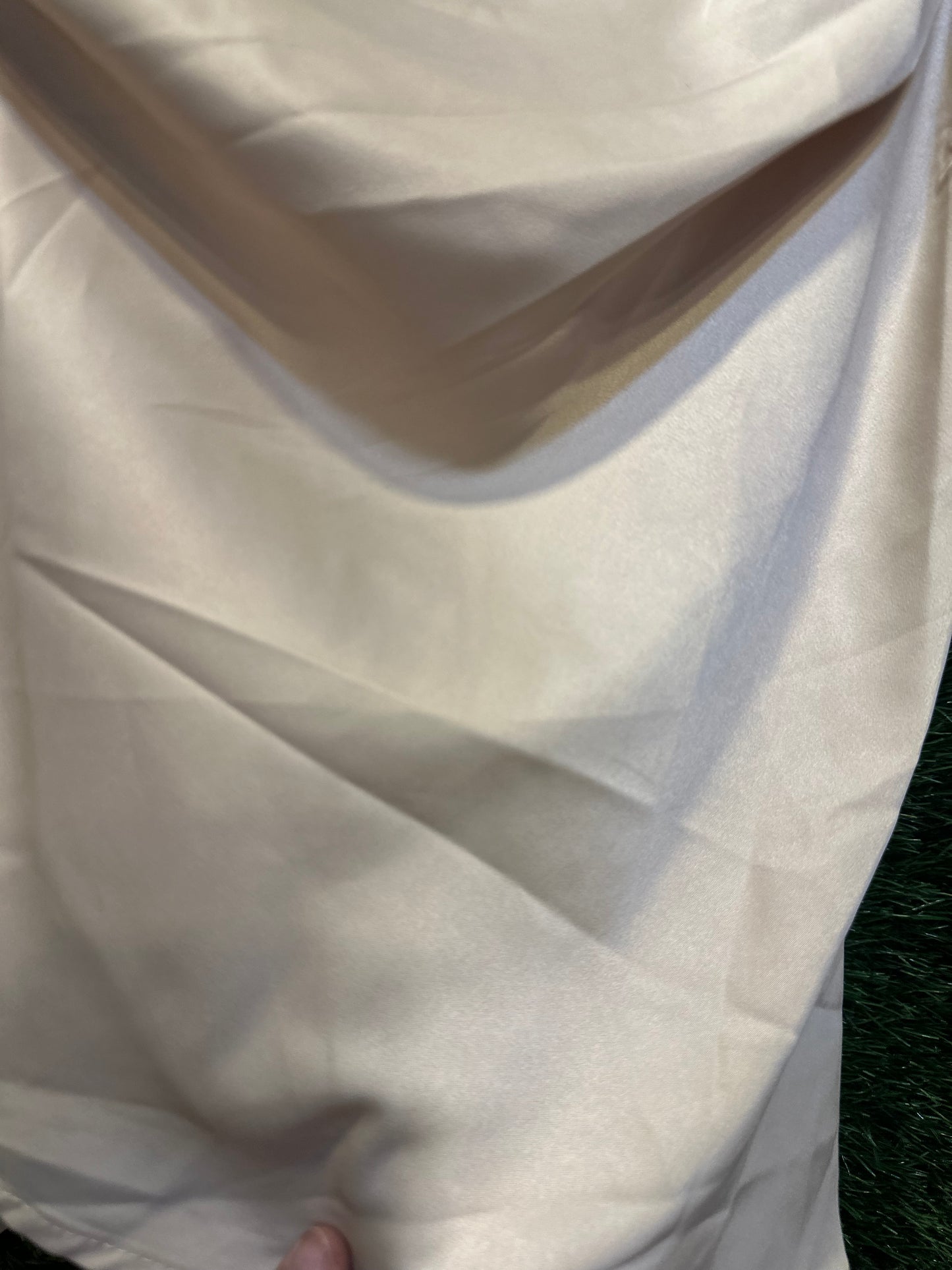 Satin Cut sleevs top