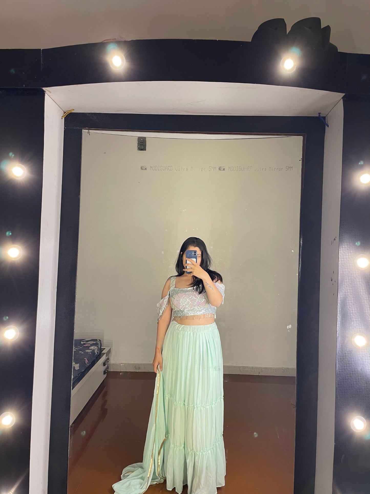 Pastel lehenga