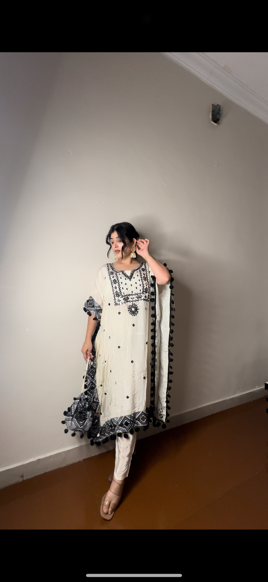 Premium fabric kaftan set