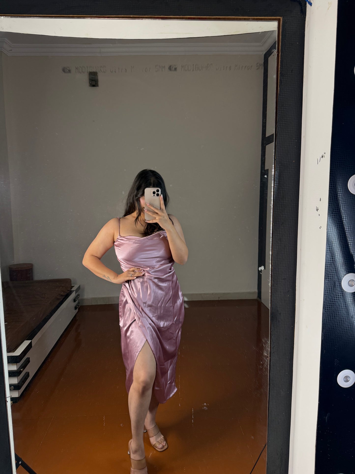 Satin dress
