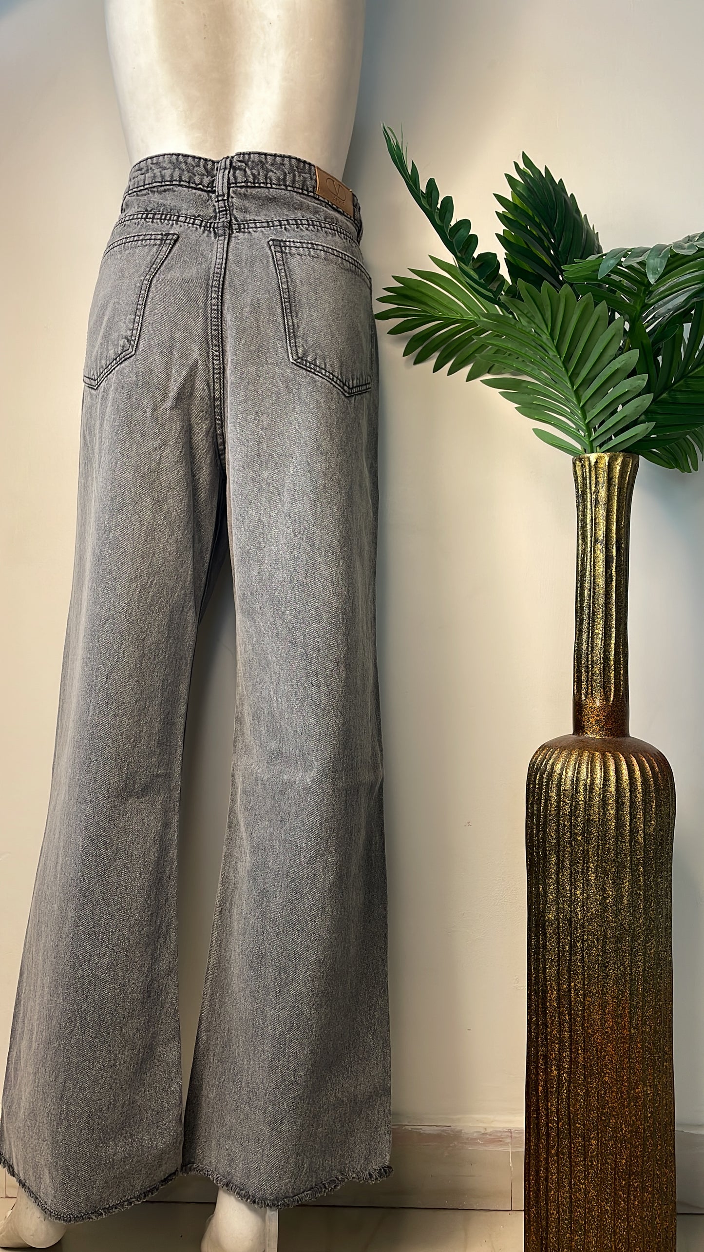 Butterfly charcoal jeans