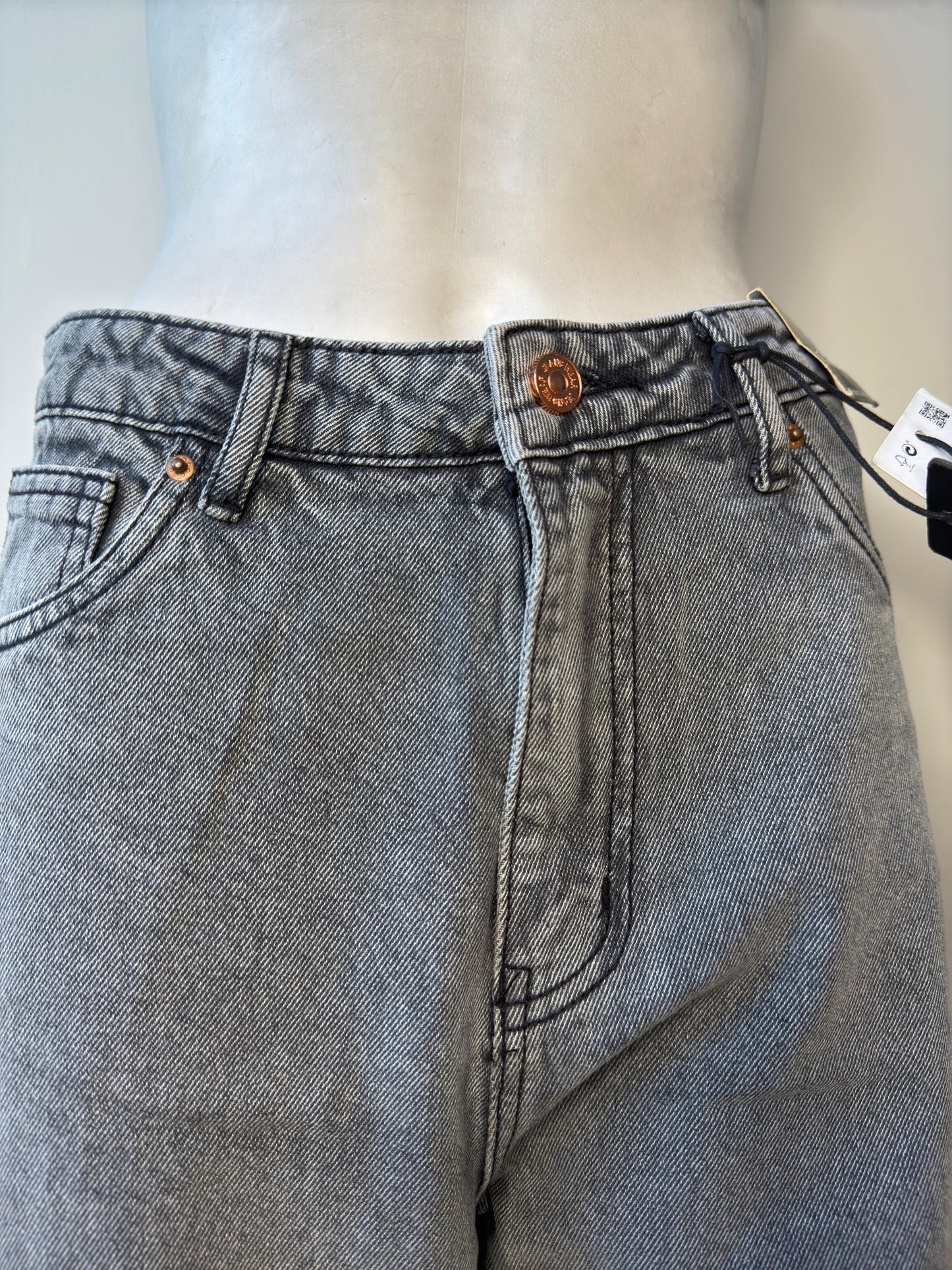 Grey charcoal wideleg