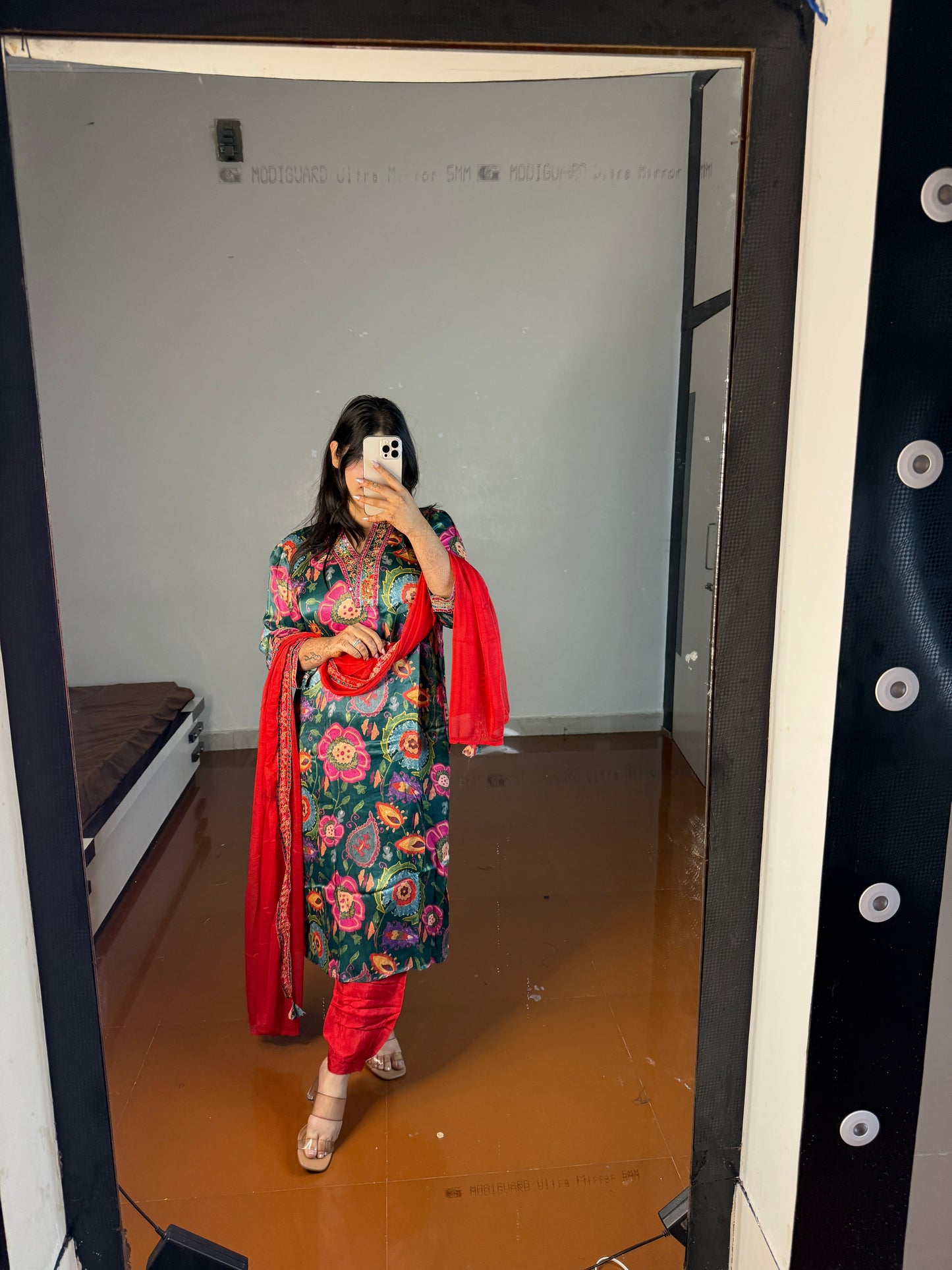 Printed suit butter fabric