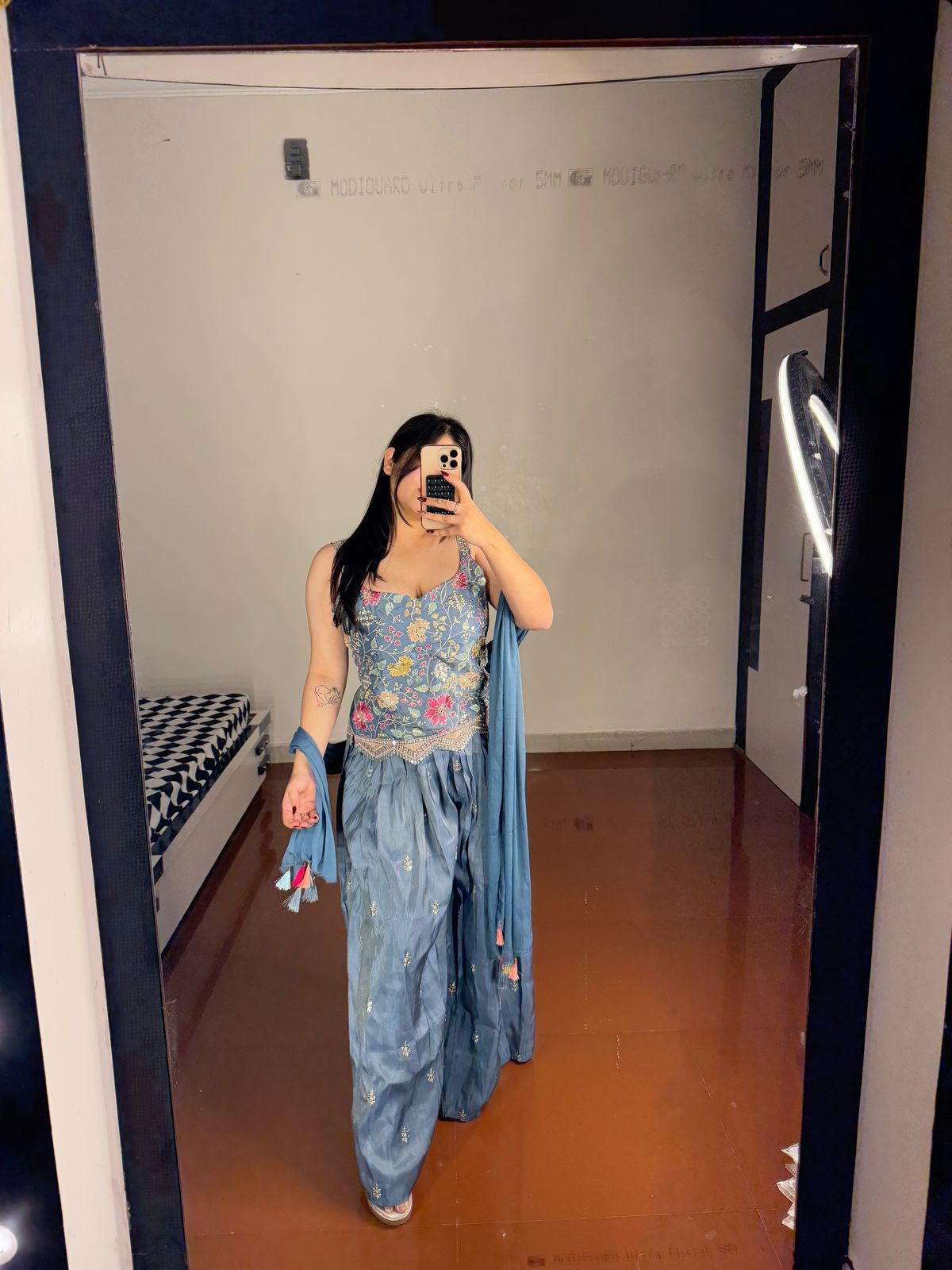 Multicolored sharara