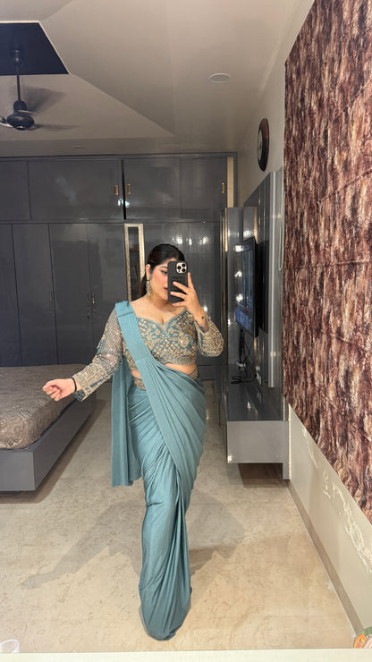 Sunehri saree