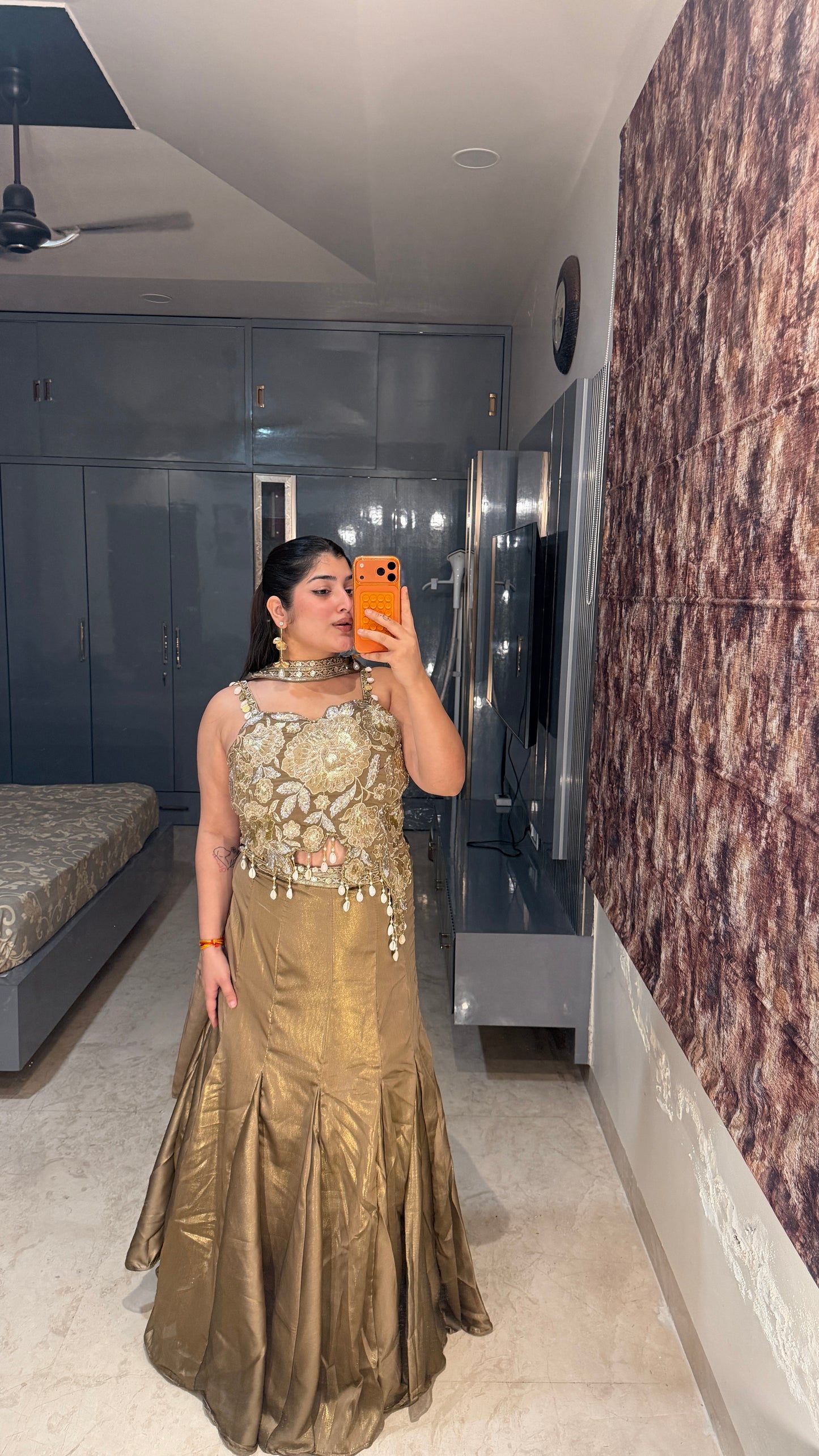 Flower desire lehenga