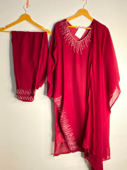 Red co-ord set