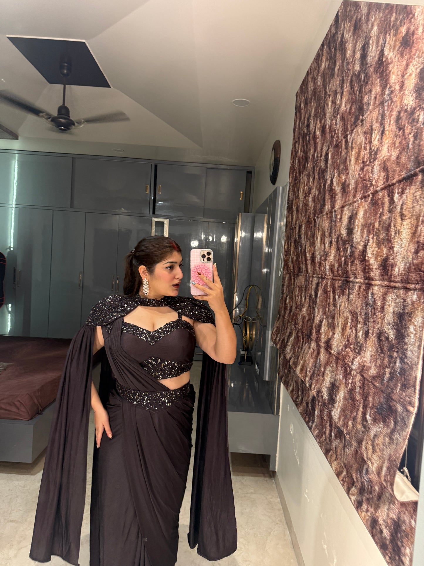 Cape saree