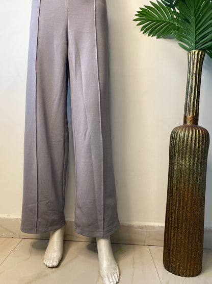 Gray formal pants