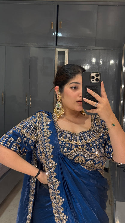 Dil aagya saree