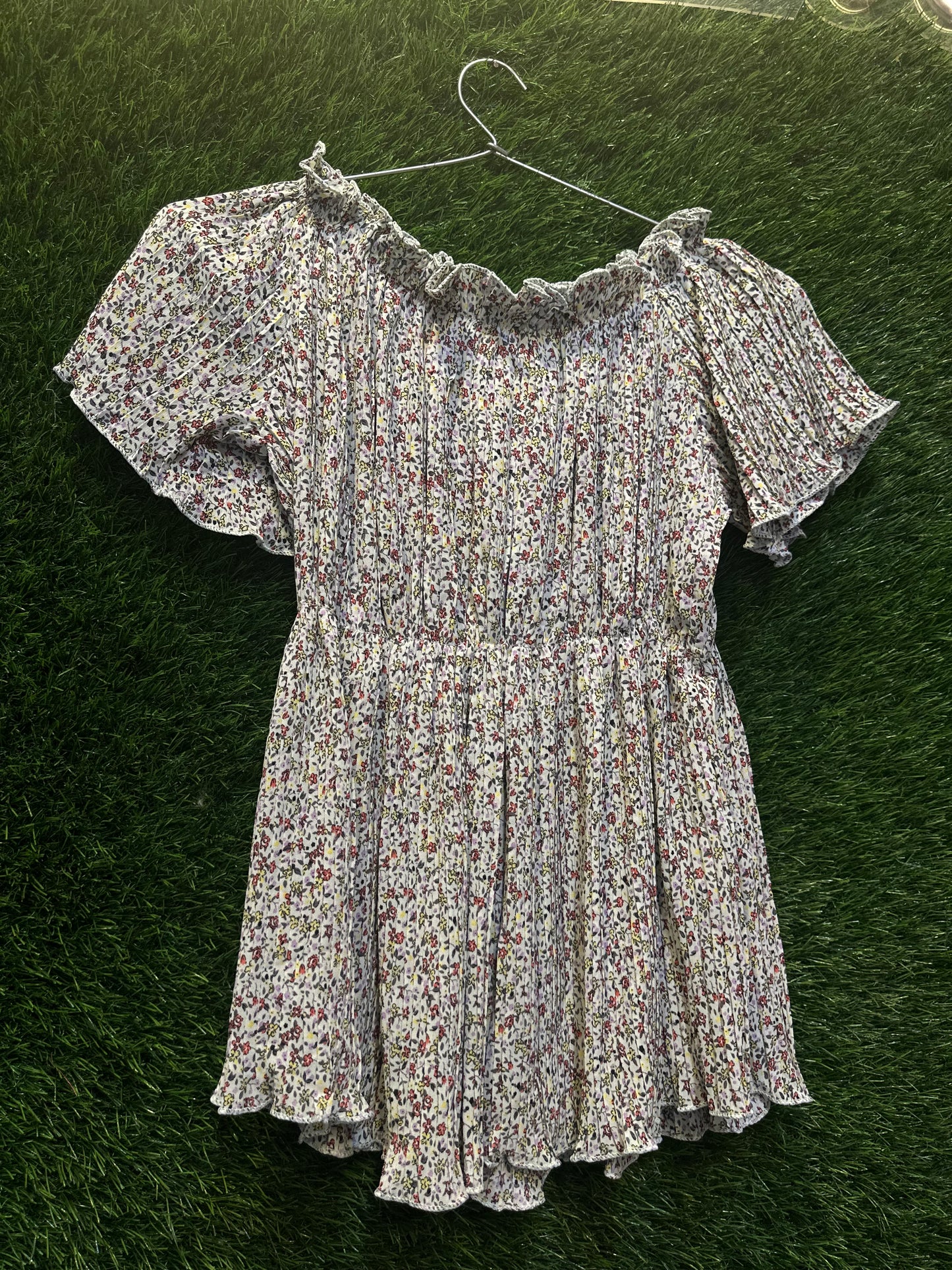 Floral long top
