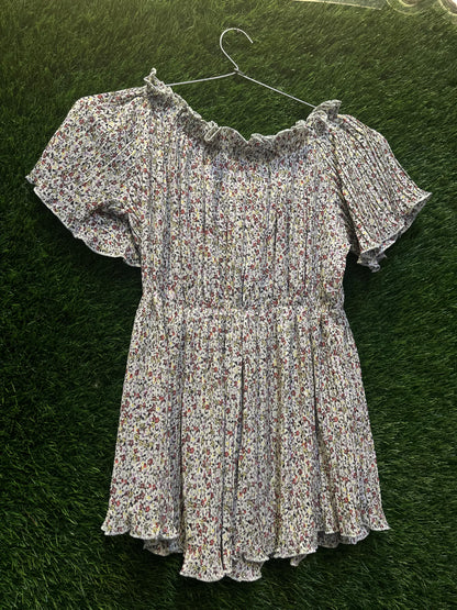 Floral long top