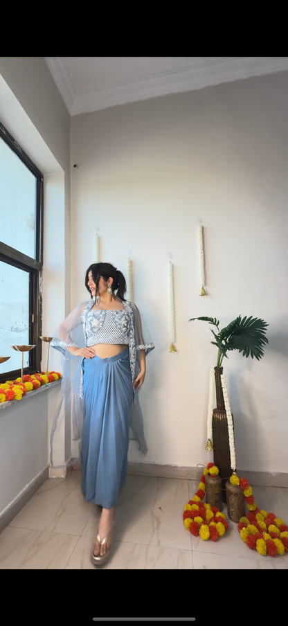 Powder blue set
