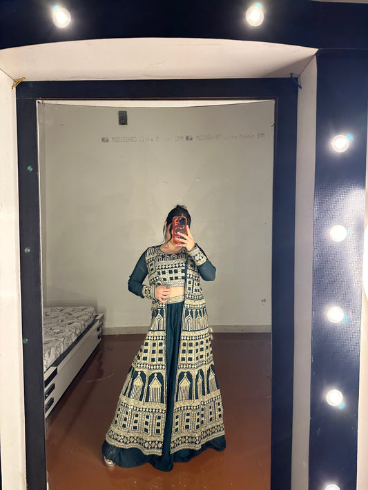 Tajmahal lehenga set