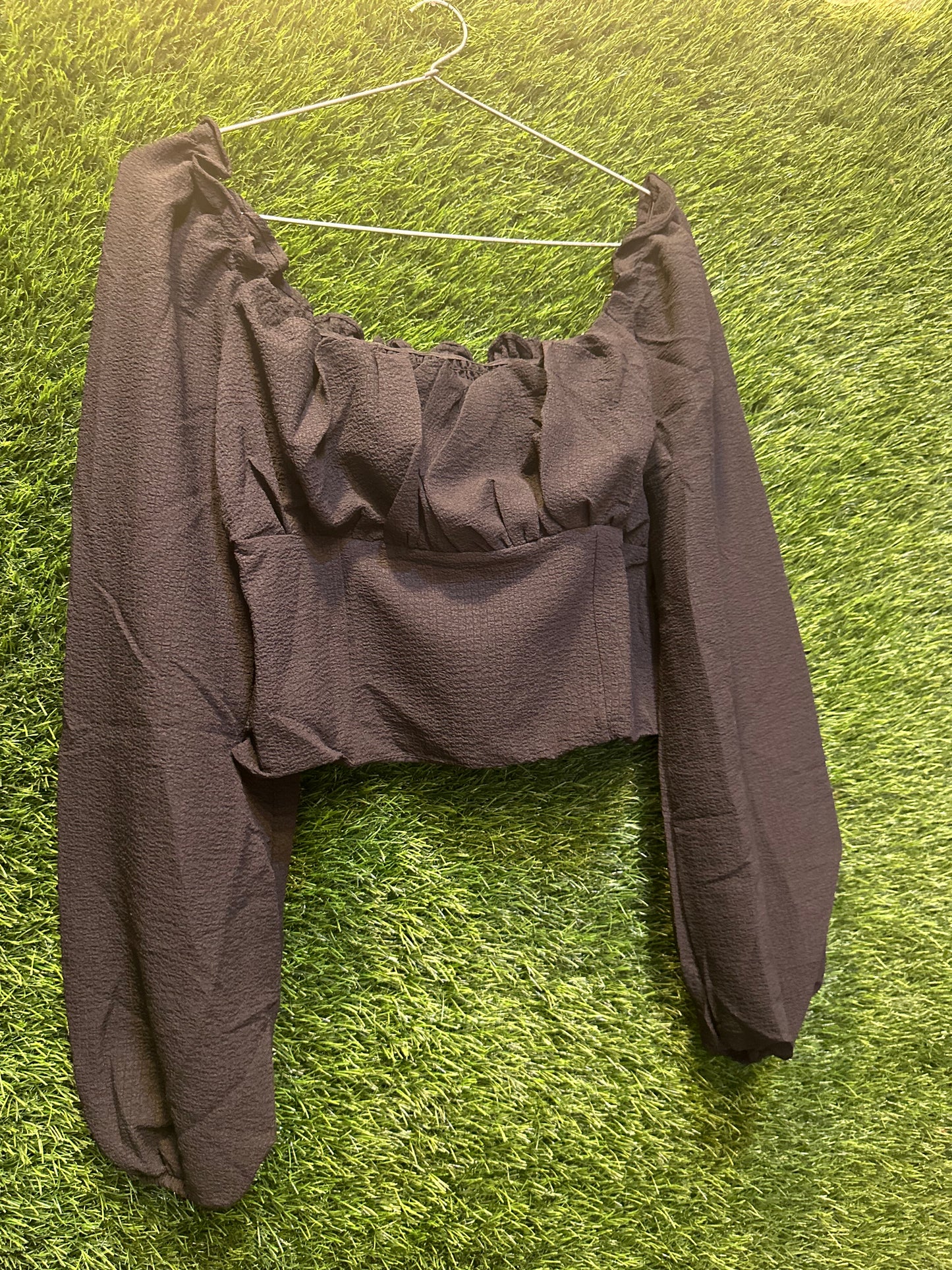 Black full sleeves top