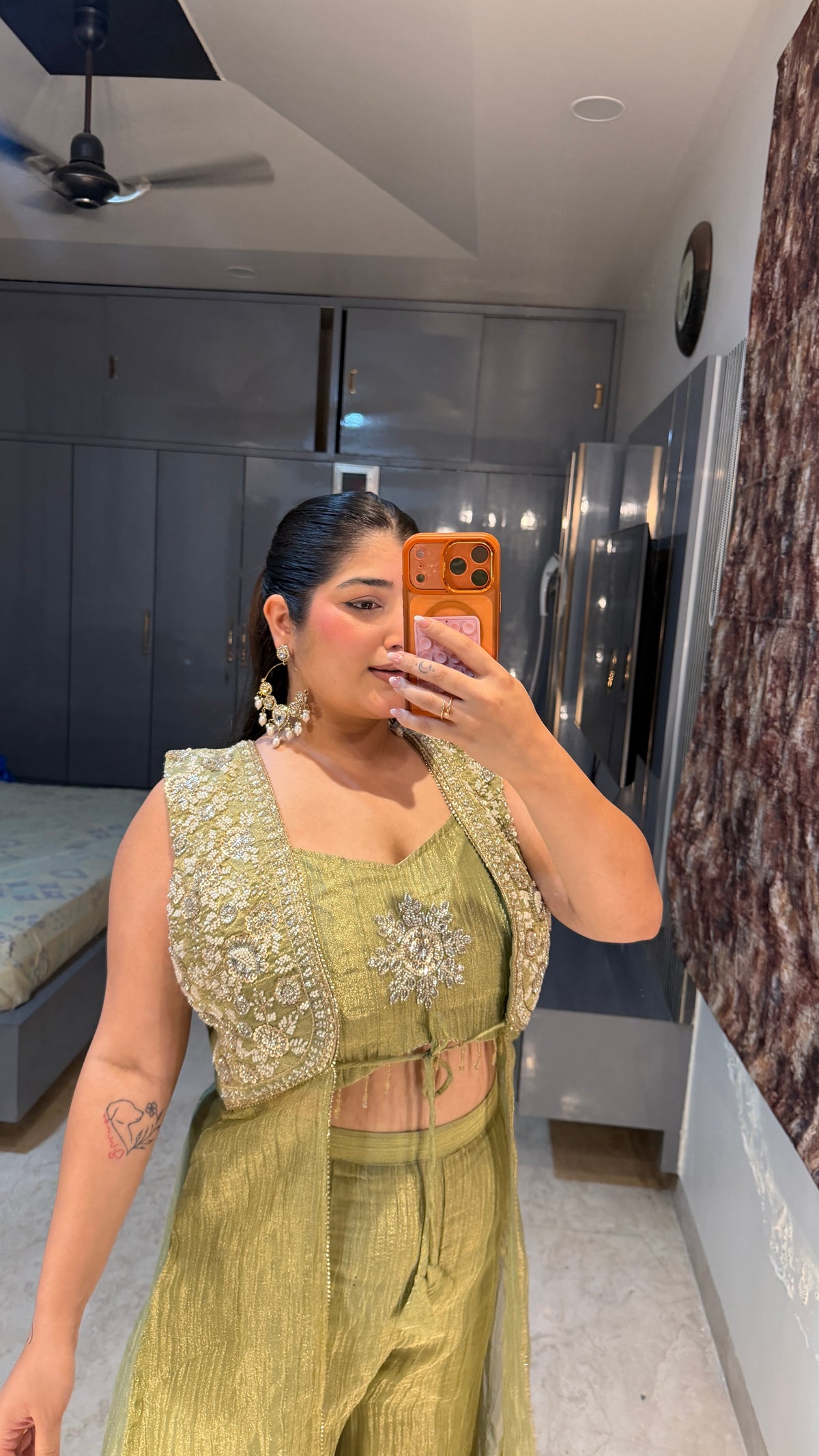 Mehfil Jacket set