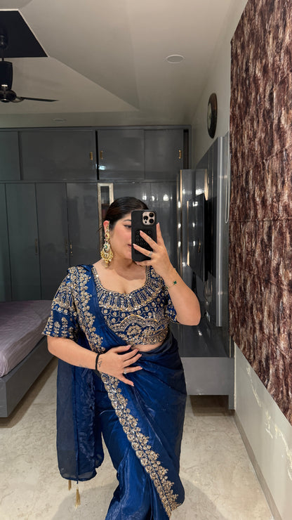 Dil aagya saree