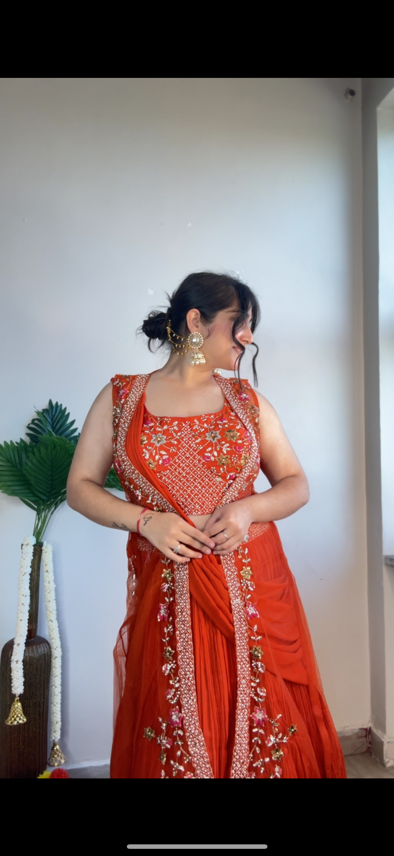 Mimosas lehenga