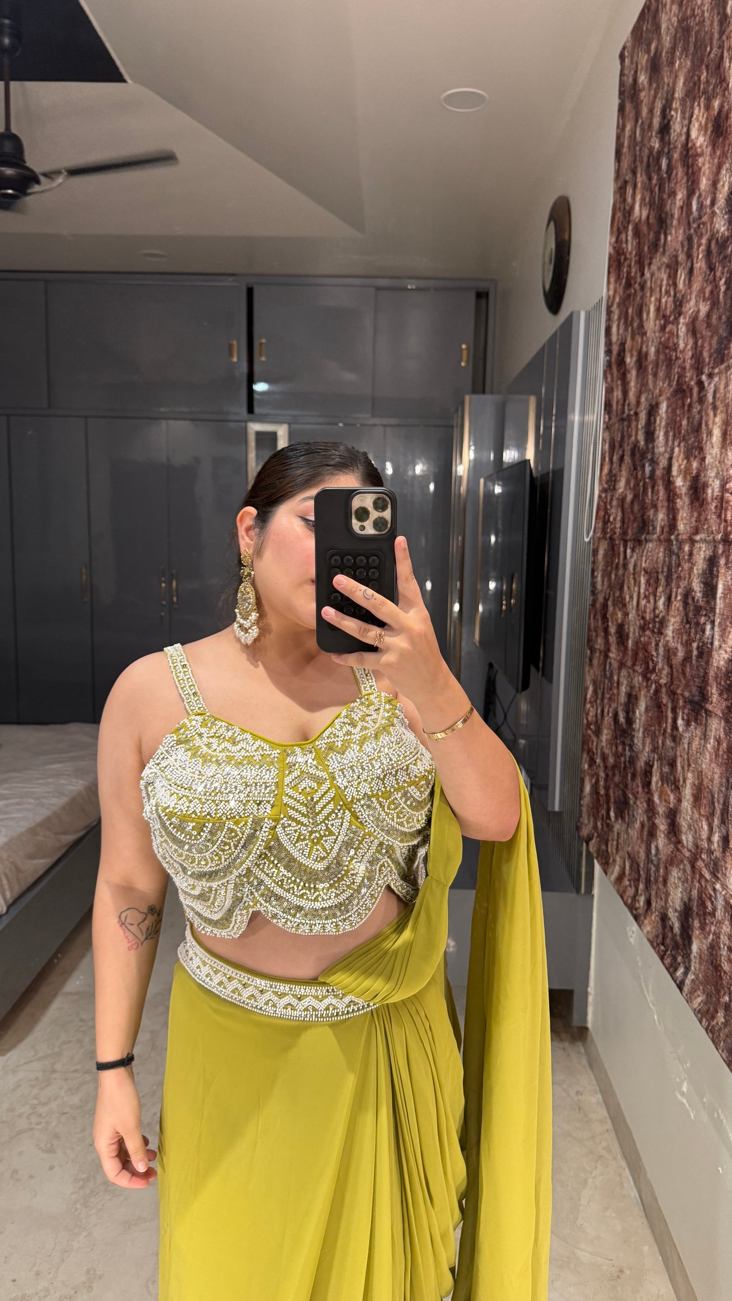 Pearl saree