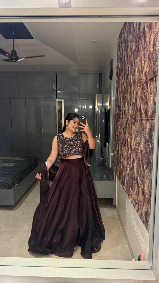 Tazdaar lehenga