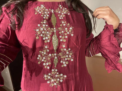 Sharara set without duppata