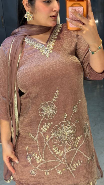Zari kurta set