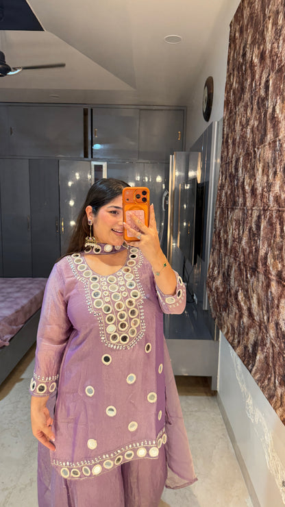 Mirror work Kurta