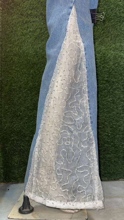 Blue custom denim
