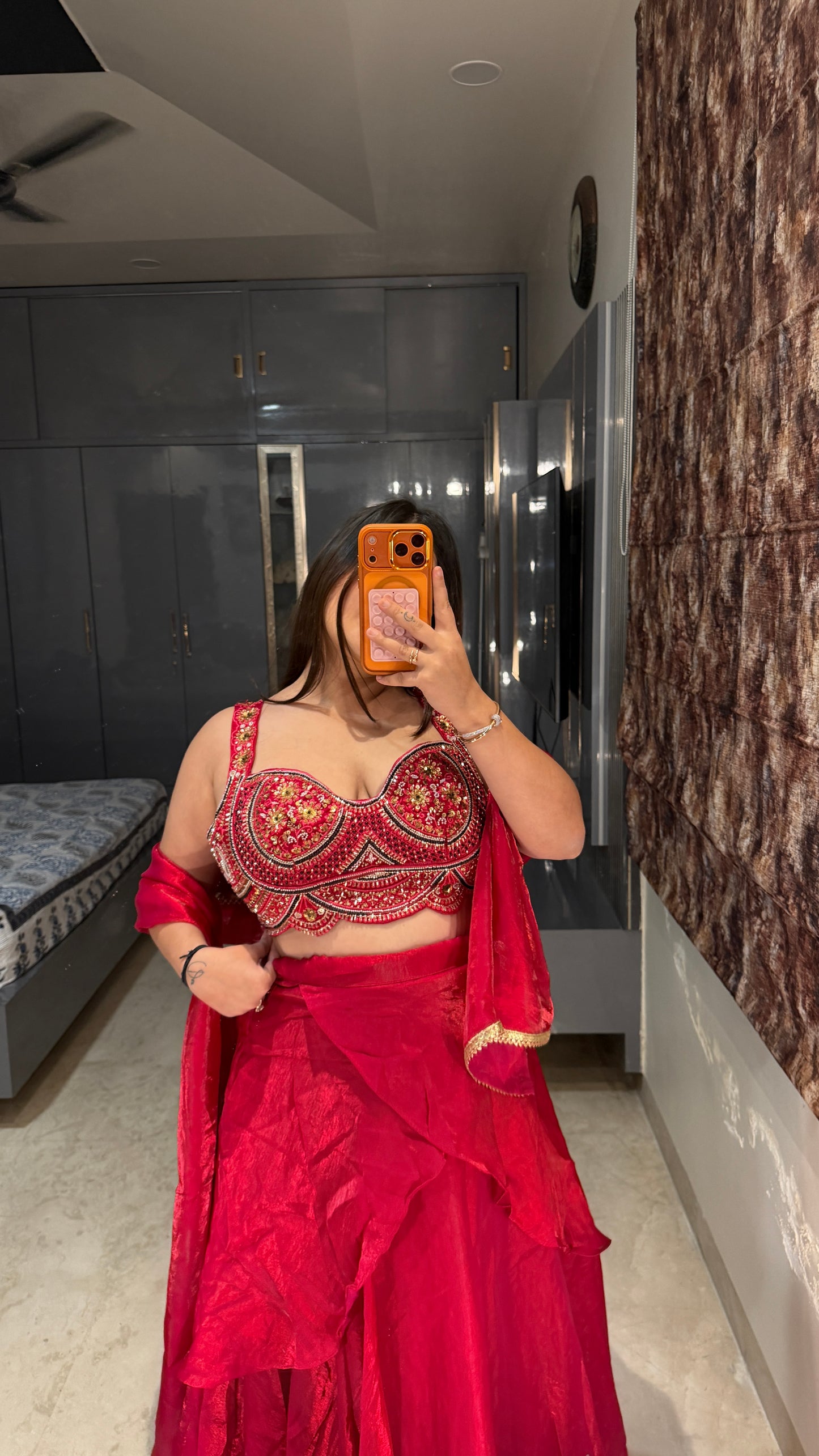 Scarlet outfit