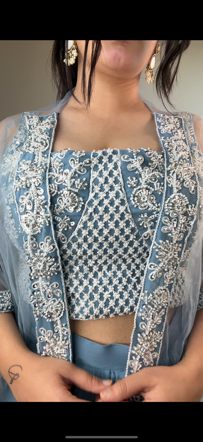 Powder blue set