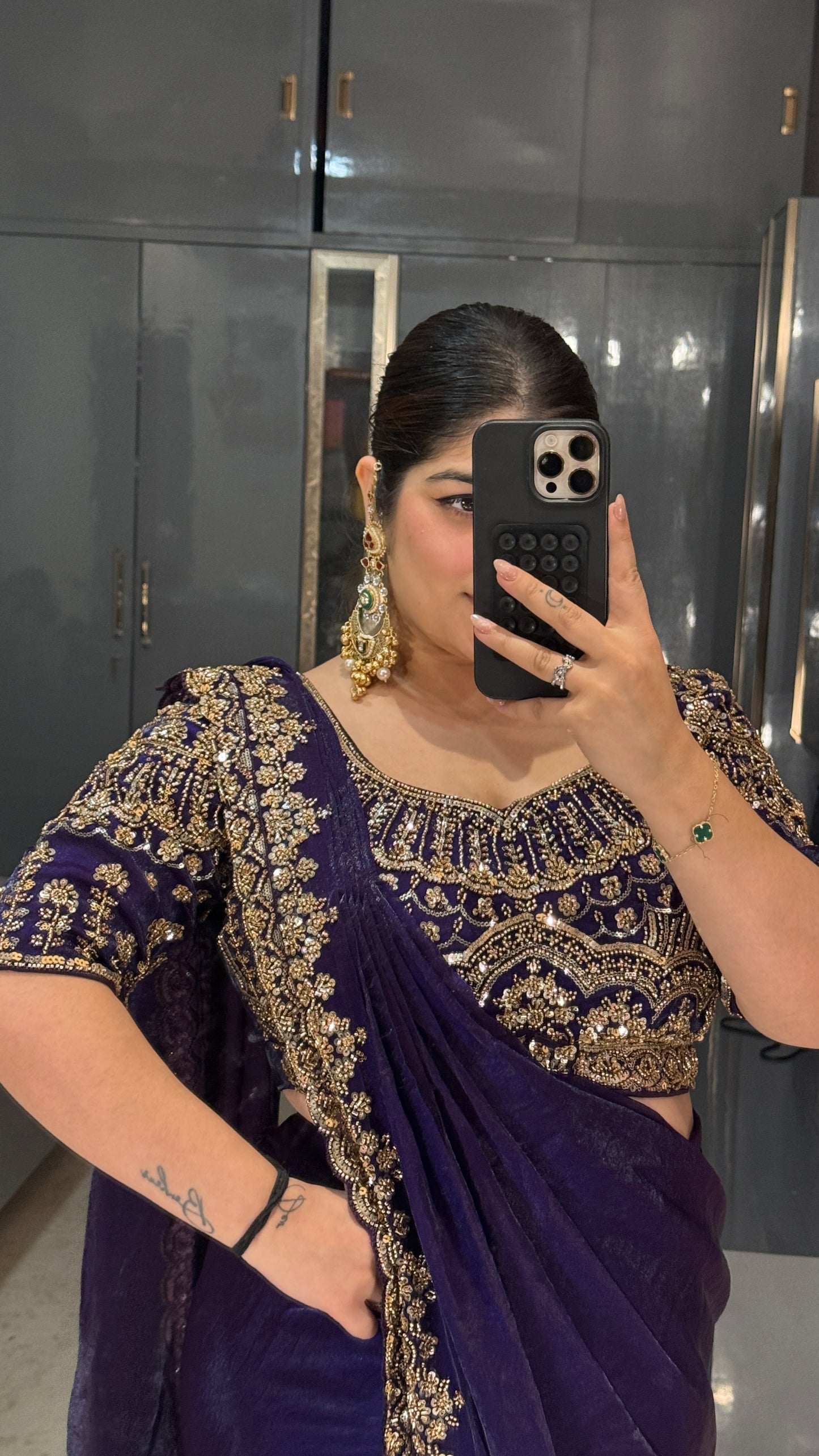 Dil aagya saree