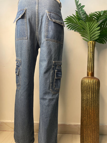 Dark blue cargo(1027)