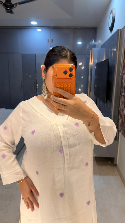 Heart kurta set