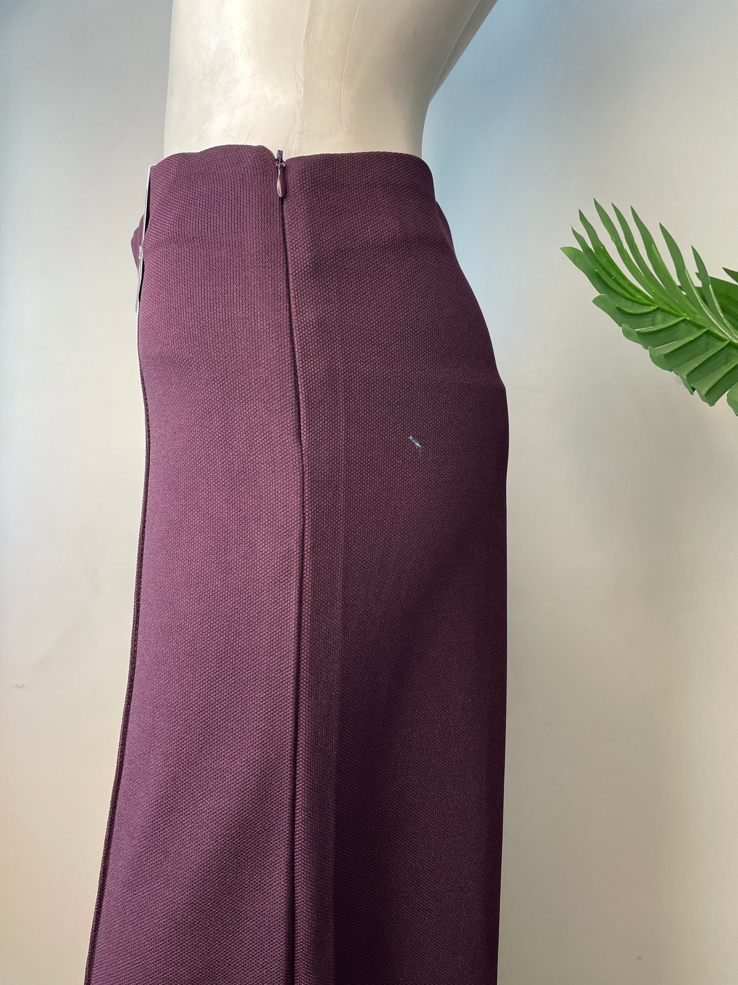 Wine formal pants