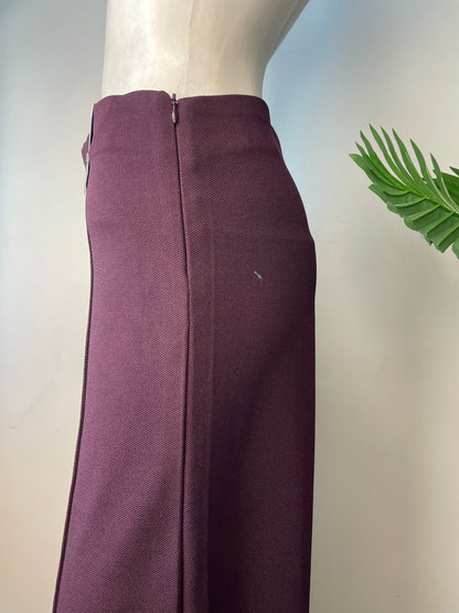 Wine formal pants