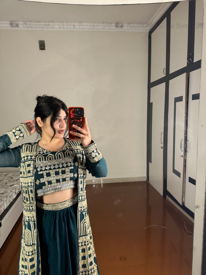 Tajmahal lehenga set