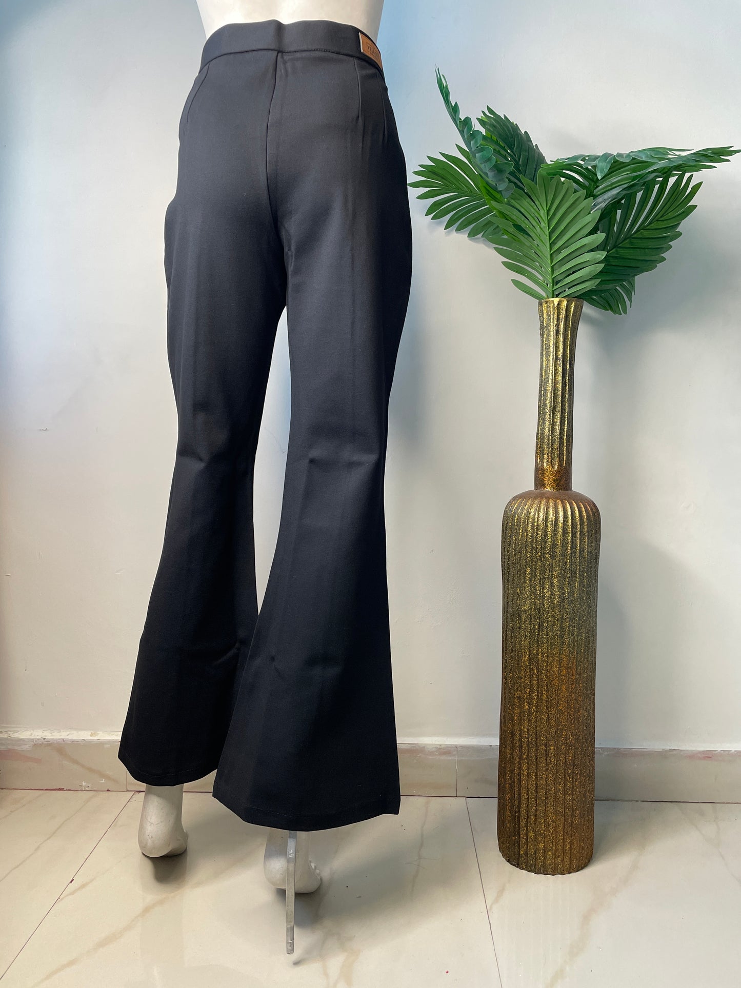 Bootcut strechable yoga pants(8056roma)