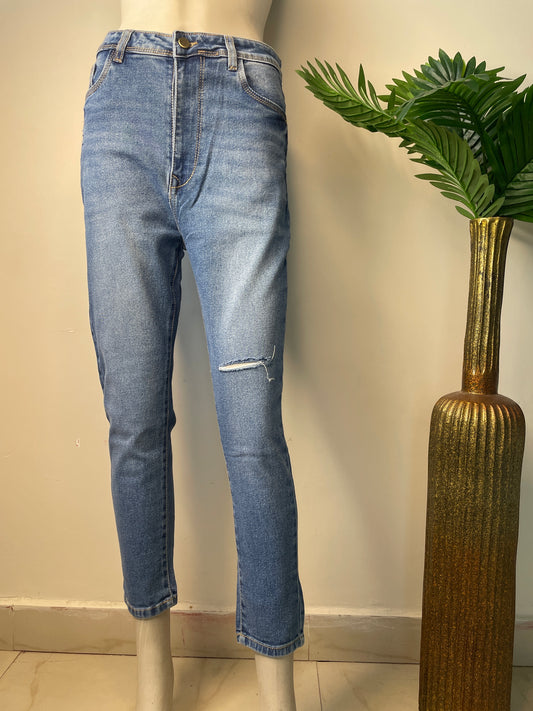 Skinny fit jeans(ankle length)